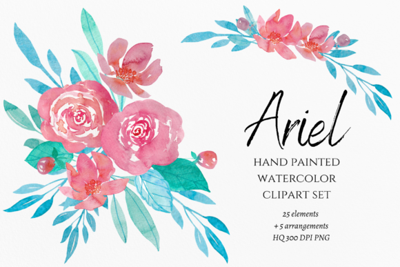Download Watercolor Summer Flowers Clipart - Flowers clipart Collection