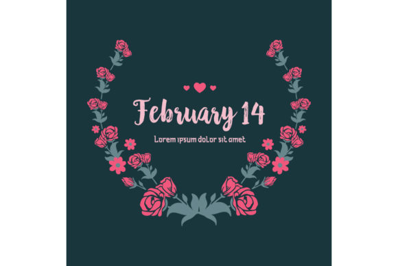Download Romantic 14 February Greeting Card Decor - Premium Bundle