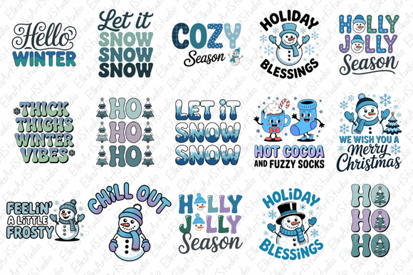 Download Winter Snowman Clipart Sublimation - Winter snowman clipart Collection